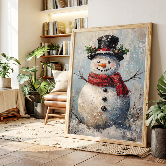 A Frosty Friend Awaits