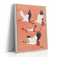 Japanese Crane Wall Art – Elegant Traditional-Inspired Print