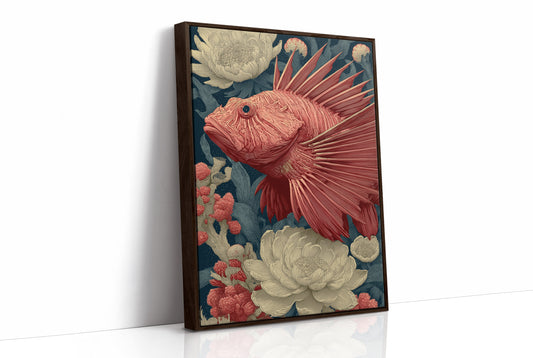 Lionfish Among the Peonies