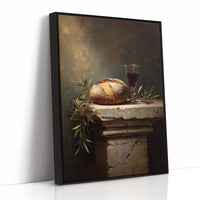 Bread And Wine At Dusk