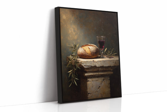 Bread And Wine At Dusk