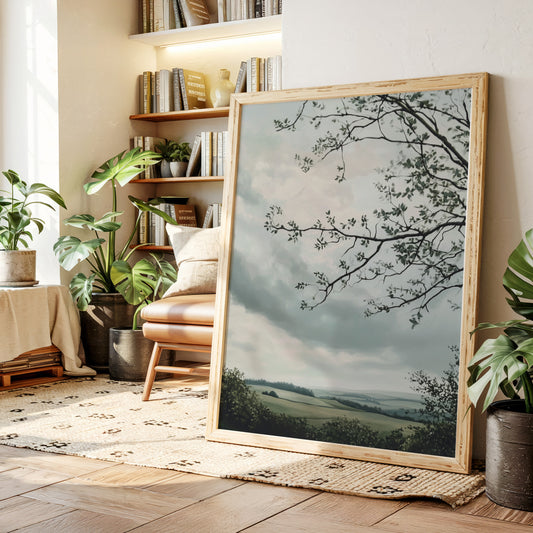 Branches Reaching for Horizon's Breath