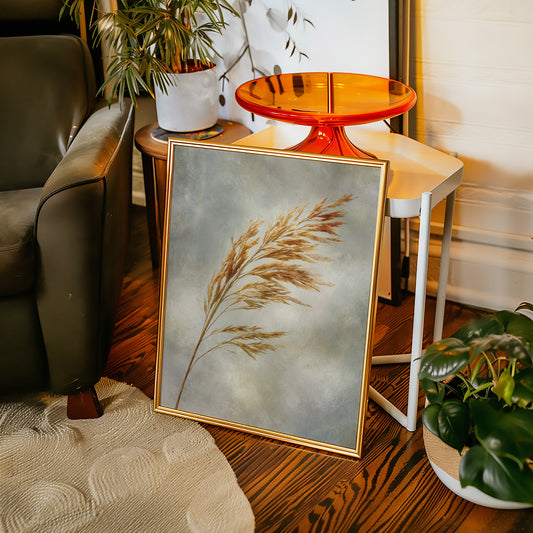 Golden Grains in Gentle Breeze