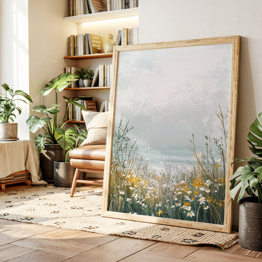 Where Wildflowers Meet the Sea