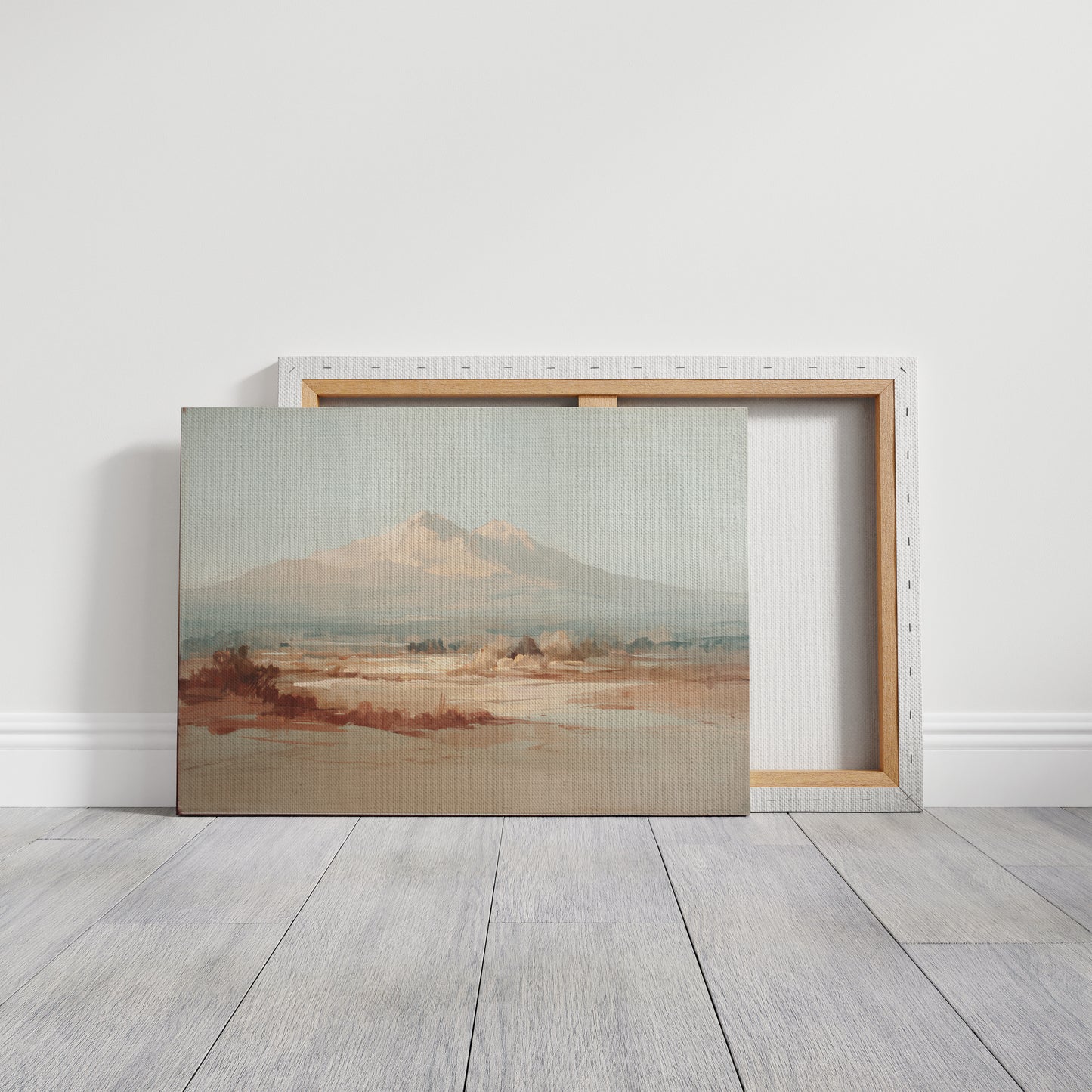 Mountains Bathed In Morning Light