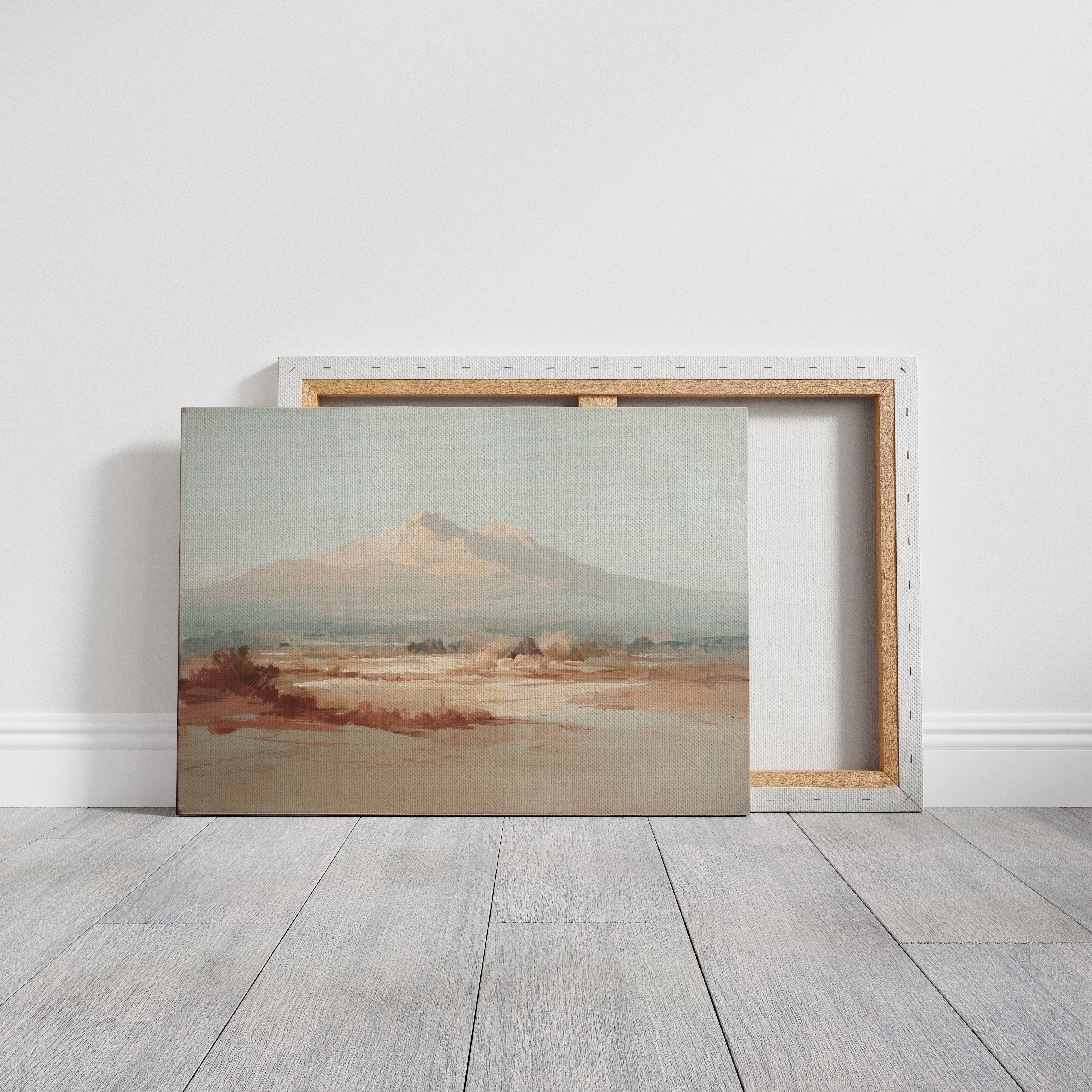 Mountains Bathed In Morning Light