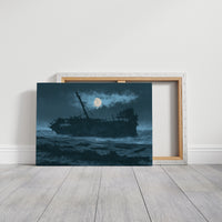 The Wreck at Moonrise