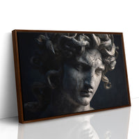 Ancient Faces Among Dusty Tomes