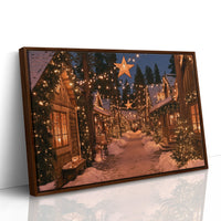 Starlight Over the Snowy Lane