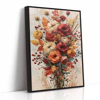 Wildstem Roses, Palette Knife Bloom