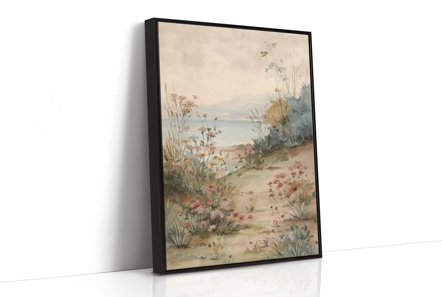 Where Wildflowers Meet The Sea