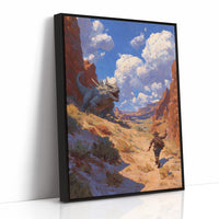 Chased Through Painted Canyon
