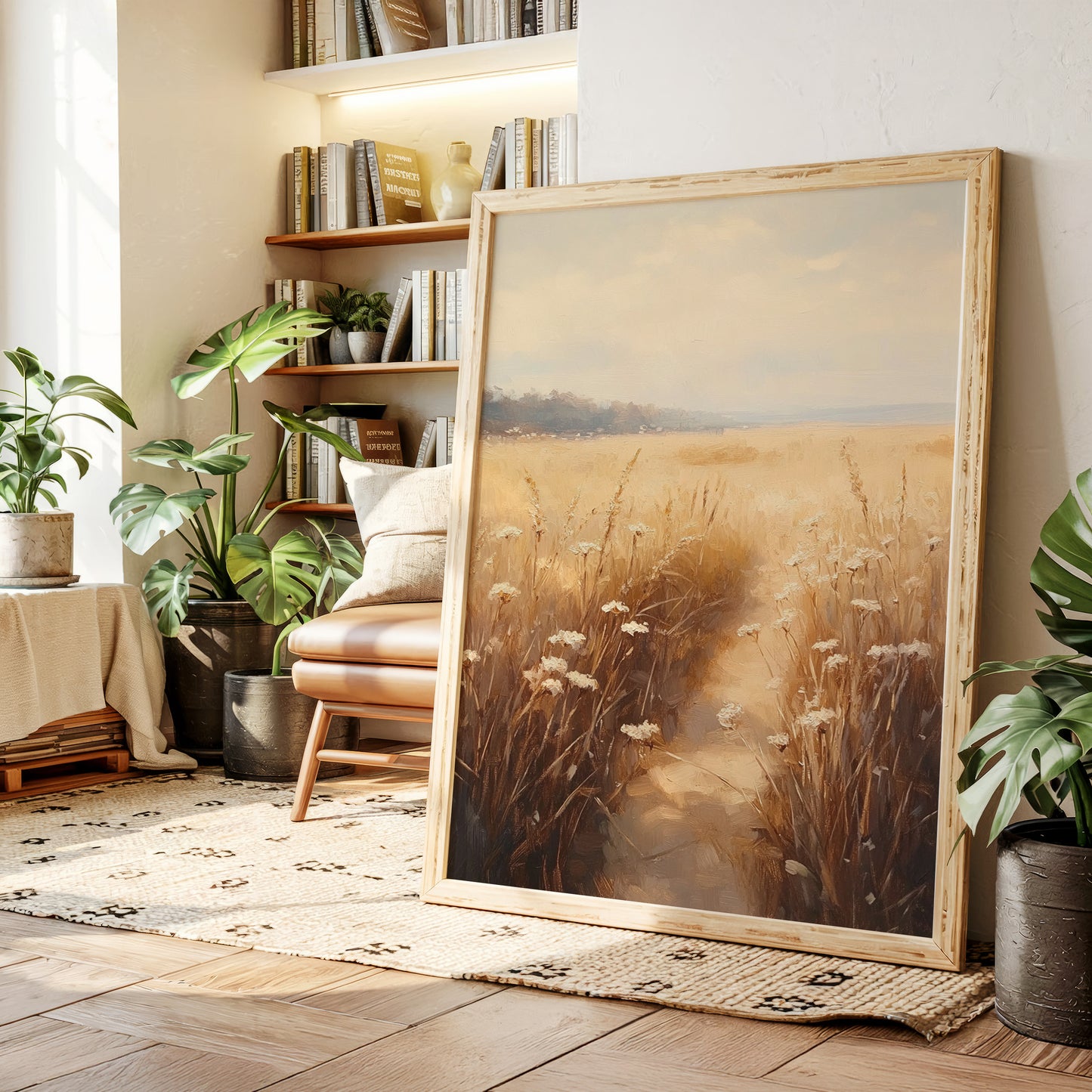 Path Through Golden Fields