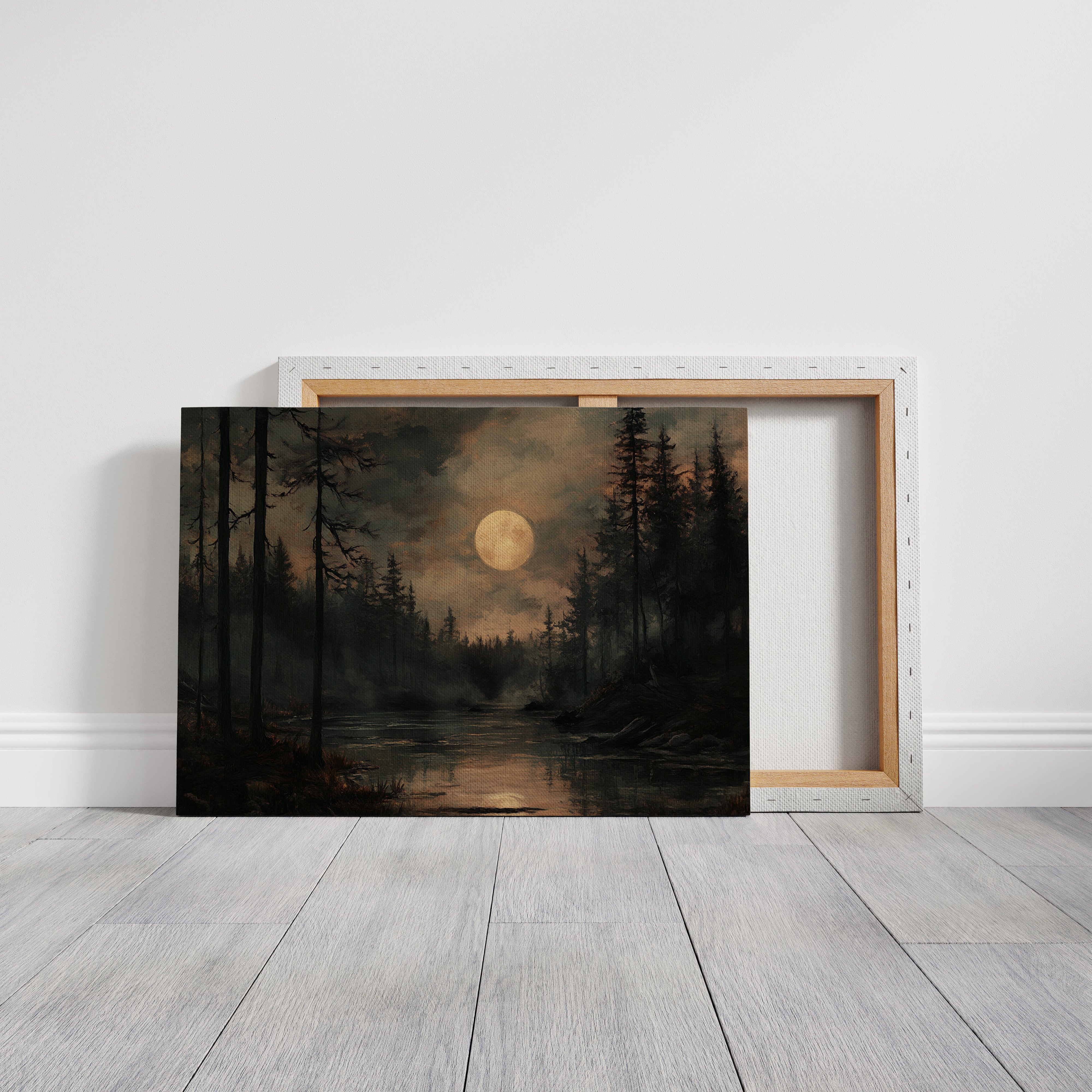 Moonlit River Carries Ancient Songs