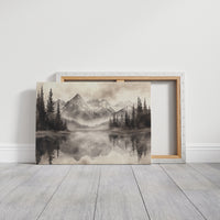Alpine Lake Holds Mountain Memories