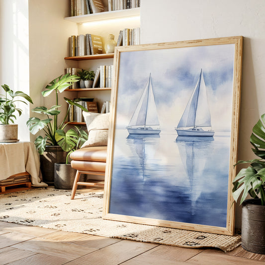 Two Vessels in Quiet Harmony