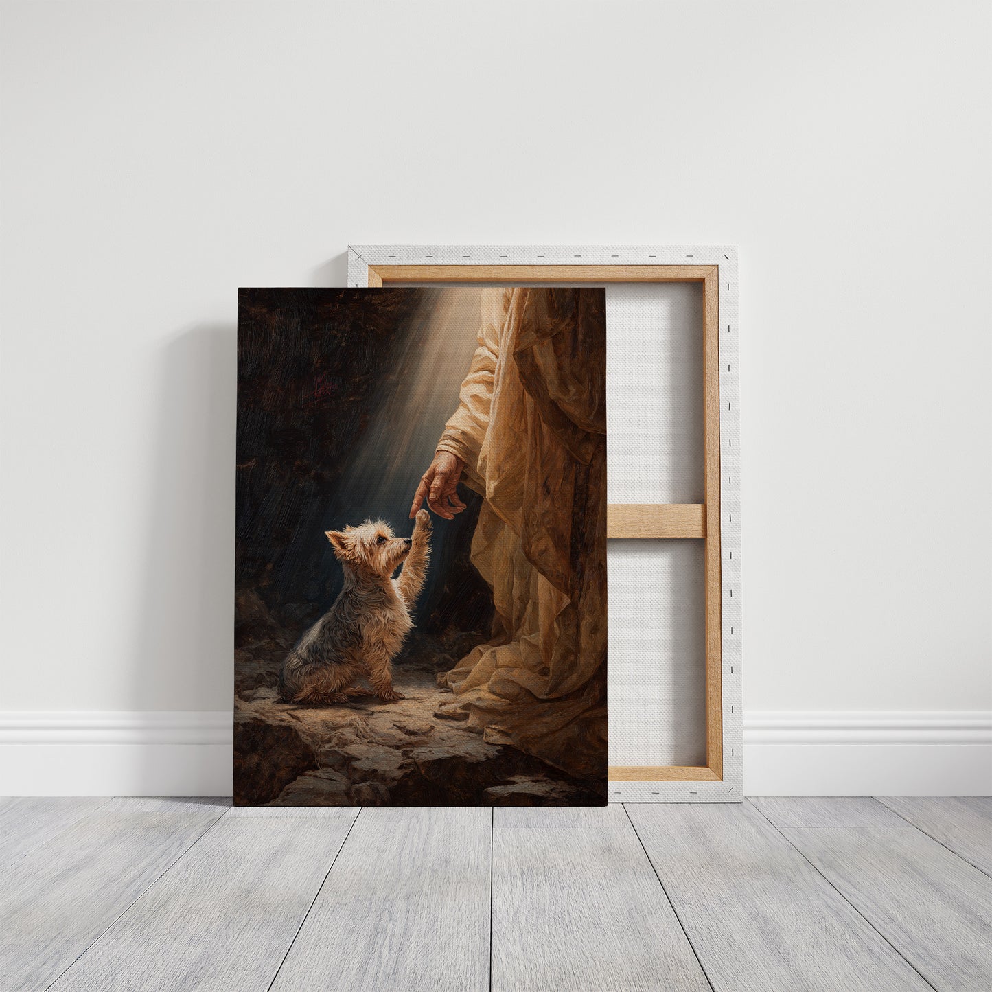 Faithful Companion Reaches For Light