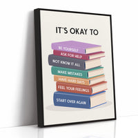 Its Okay To Stack Of Books