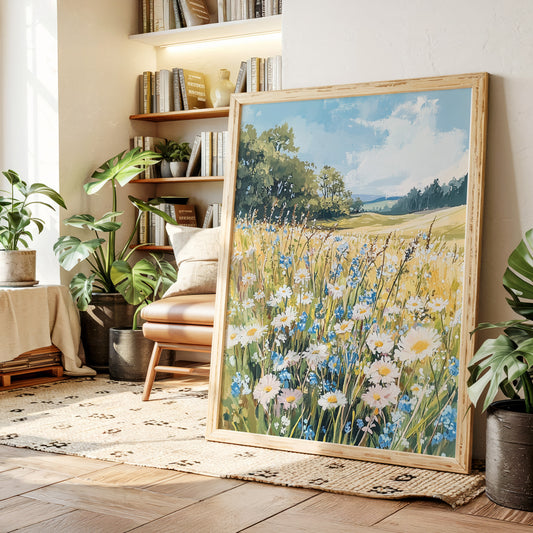 Fields Awash With Floral Laughter