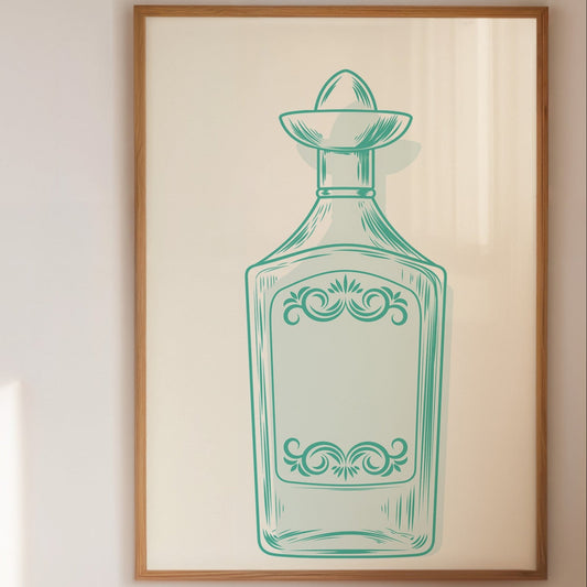 Mint Stories In Crystal Glass