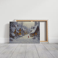 Winter Village Glows With Stories