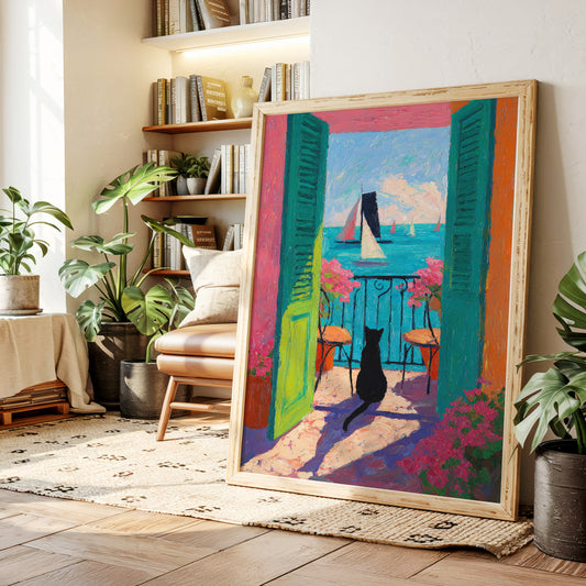 A Cat's View of Sailboats