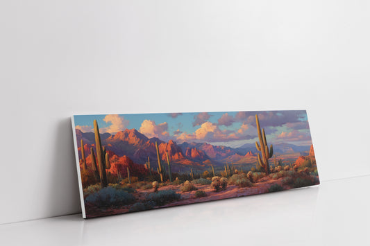 Sunset Over the Red Desert