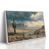 Rain Sweeping the Sonoran Basin