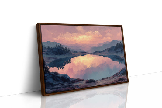 Alpine Lake at Daybreak
