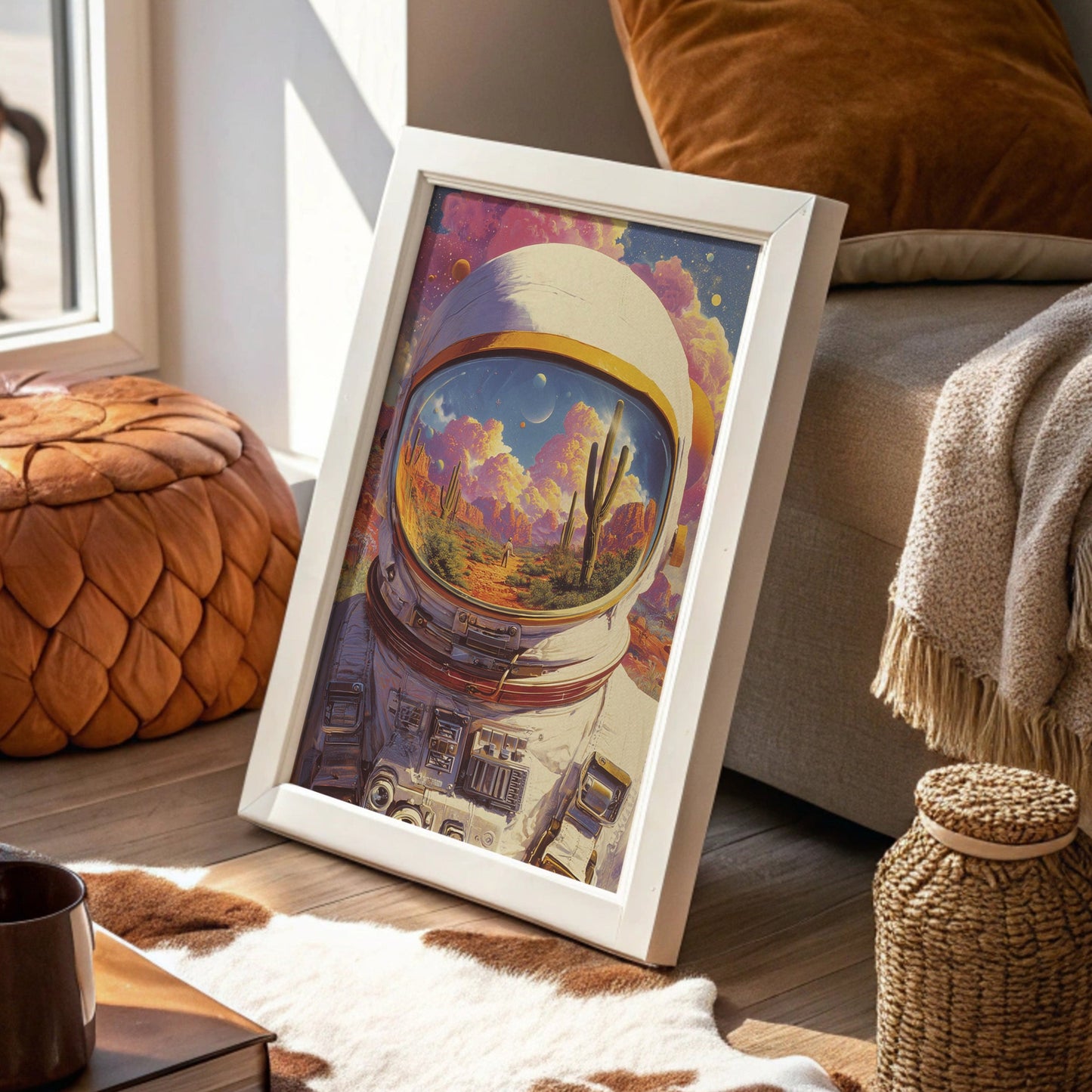 Space Cowboy's Desert Dream Reflection