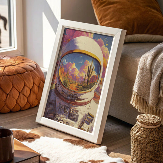 Space Cowboy's Desert Dream Reflection