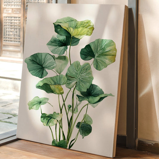 Lotus Leaves Dance In Sunlight