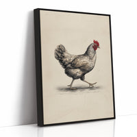 Pastoral Elegance: The Farmyard Patrol