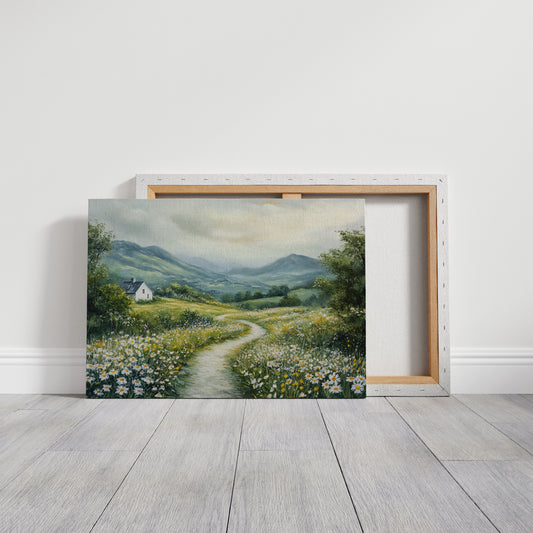 Daisies Guide The Mountain Path Home