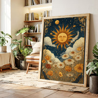 Sunlit Serenade Among Blossoms
