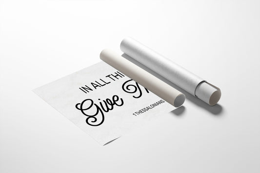 Gratitude Between Wooden Shelves