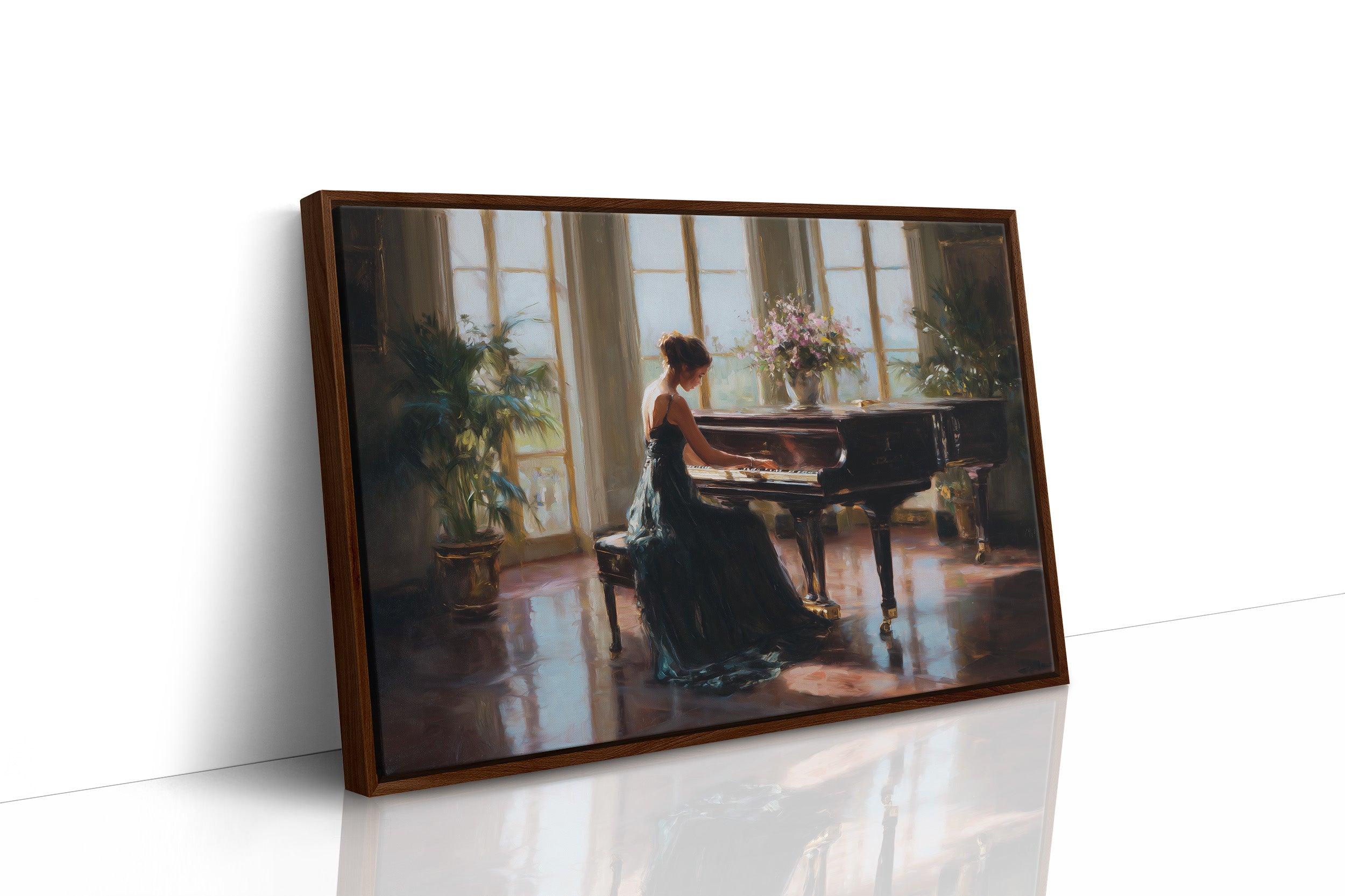 Sunlit Sonata Among Bound Classics