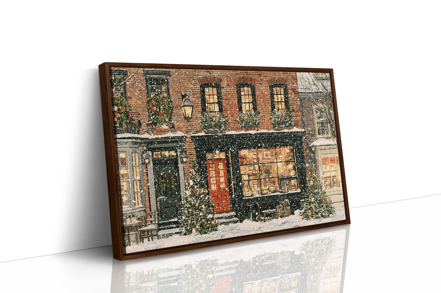 Where The Snow Meets Shop Windows