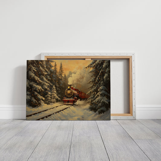 Winter Rails Carry Christmas Dreams Home