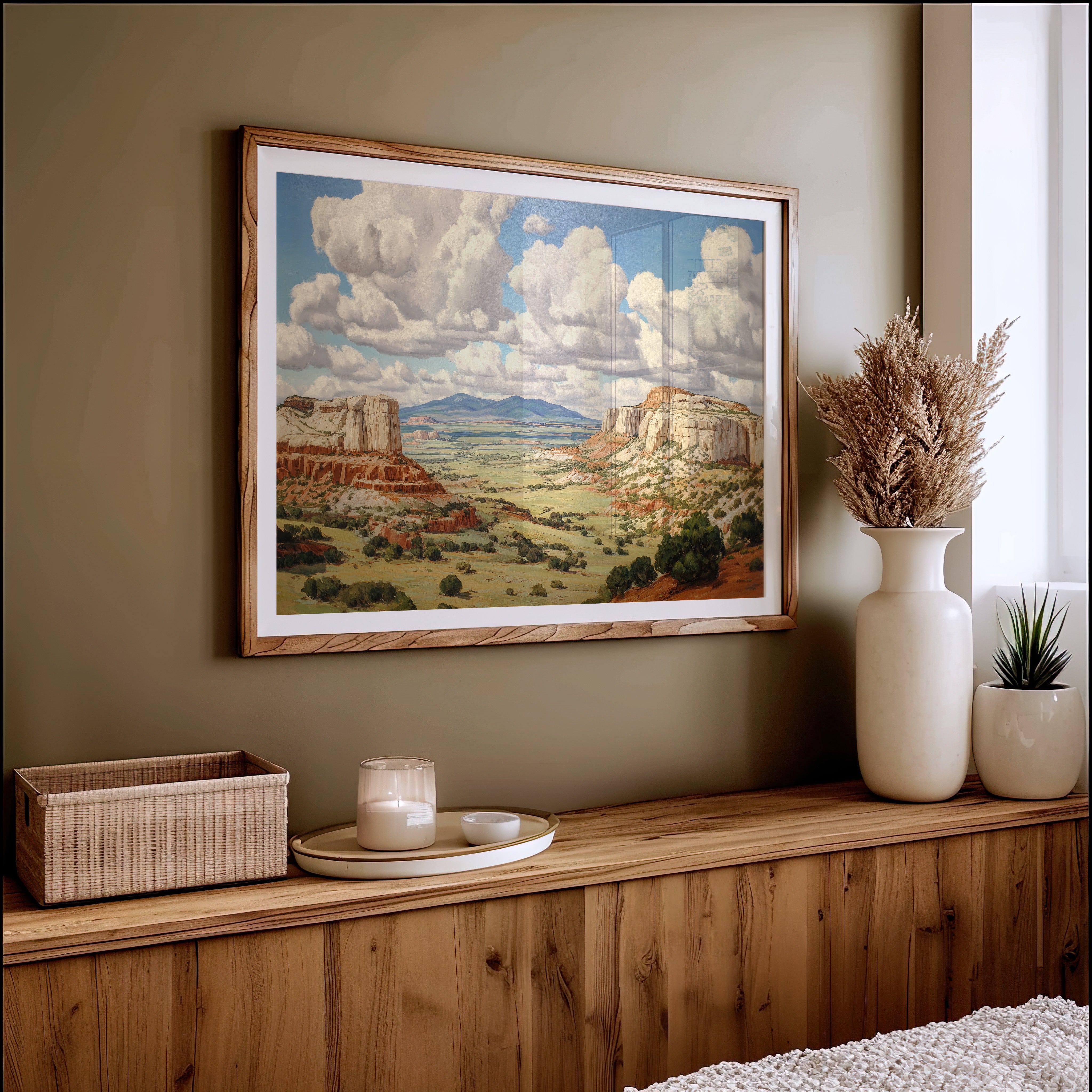Mesa Clouds Paint Ancient Stories