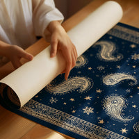 Celestial Paisley: Midnight Constellations
