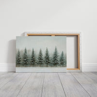 Evergreens Stand Their Winter Watch