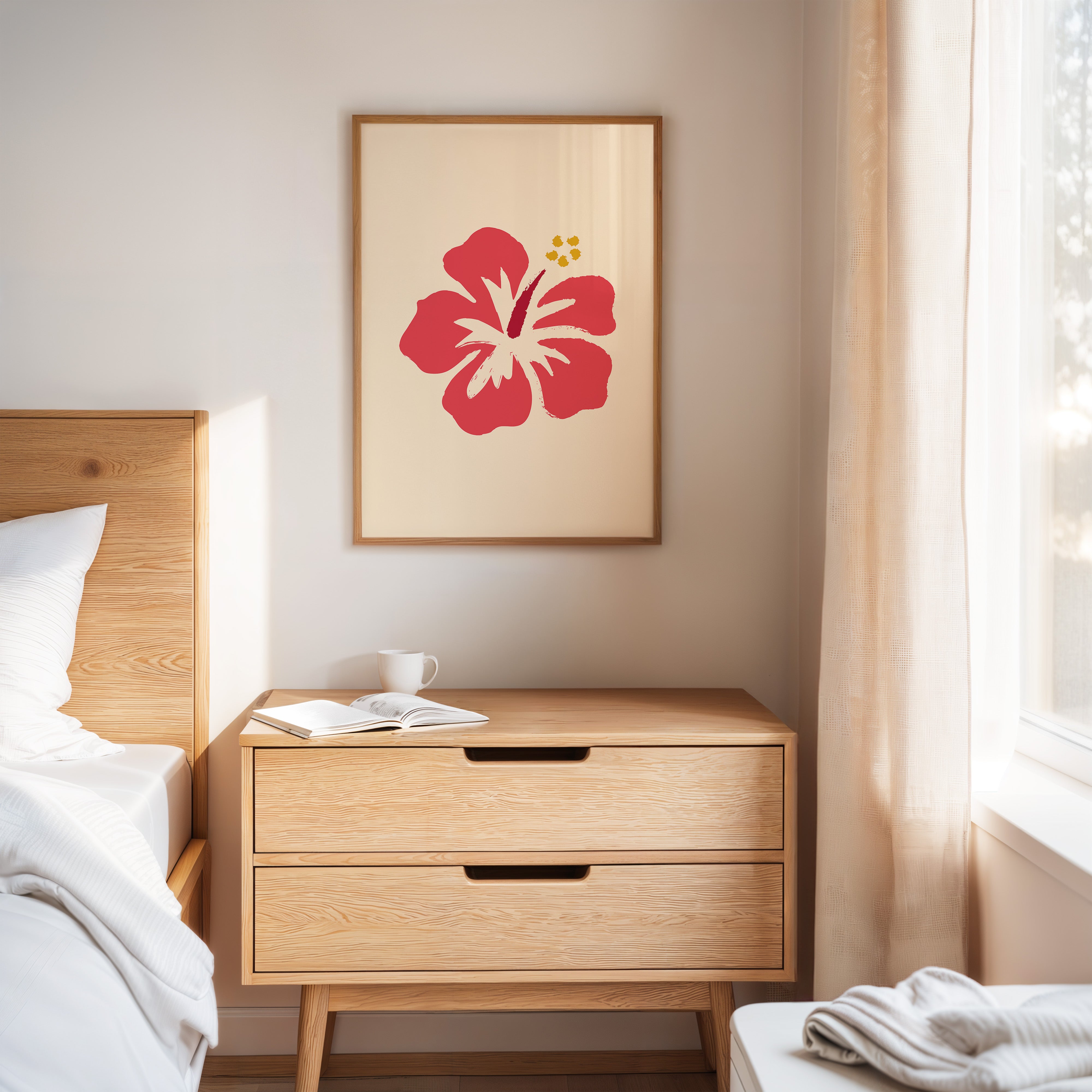 Coral Petals Catch Hawaiian Light