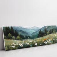 Meadow Beneath the Misty Pines