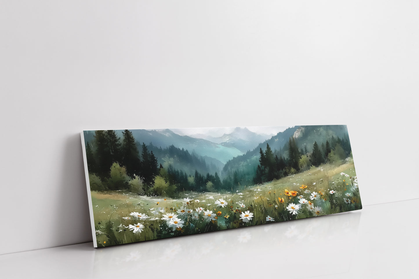 Meadow Beneath the Misty Pines