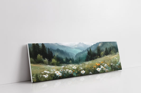 Meadow Beneath the Misty Pines