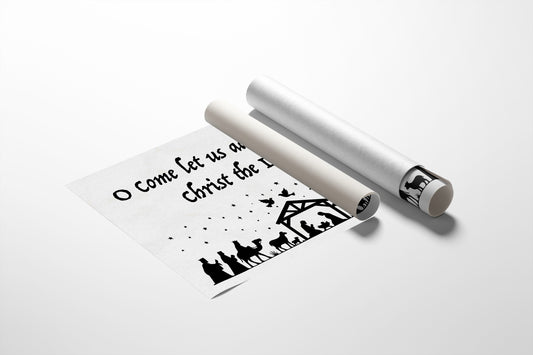 Sacred Story Among Wooden Shelves