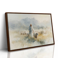 Gentle Shepherd Among Misty Hills