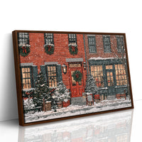 The Red Door Welcomes Winter