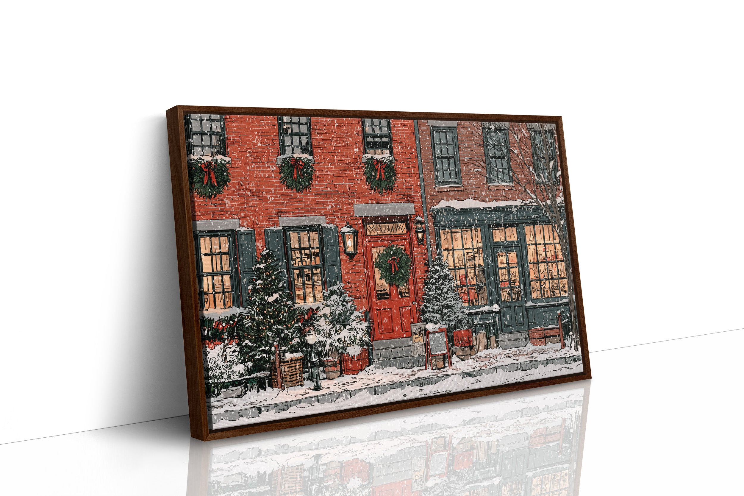 The Red Door Welcomes Winter